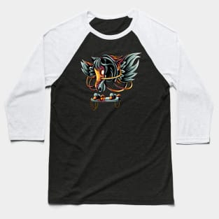 Pegasus Wings Baseball T-Shirt